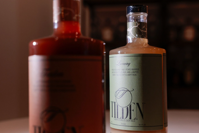 Bottles of Tilden at Dray